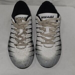 Vizari Kids Bolt FG Firm Ground Soccer Cleats White/Black/Silver, Size 5J Youth